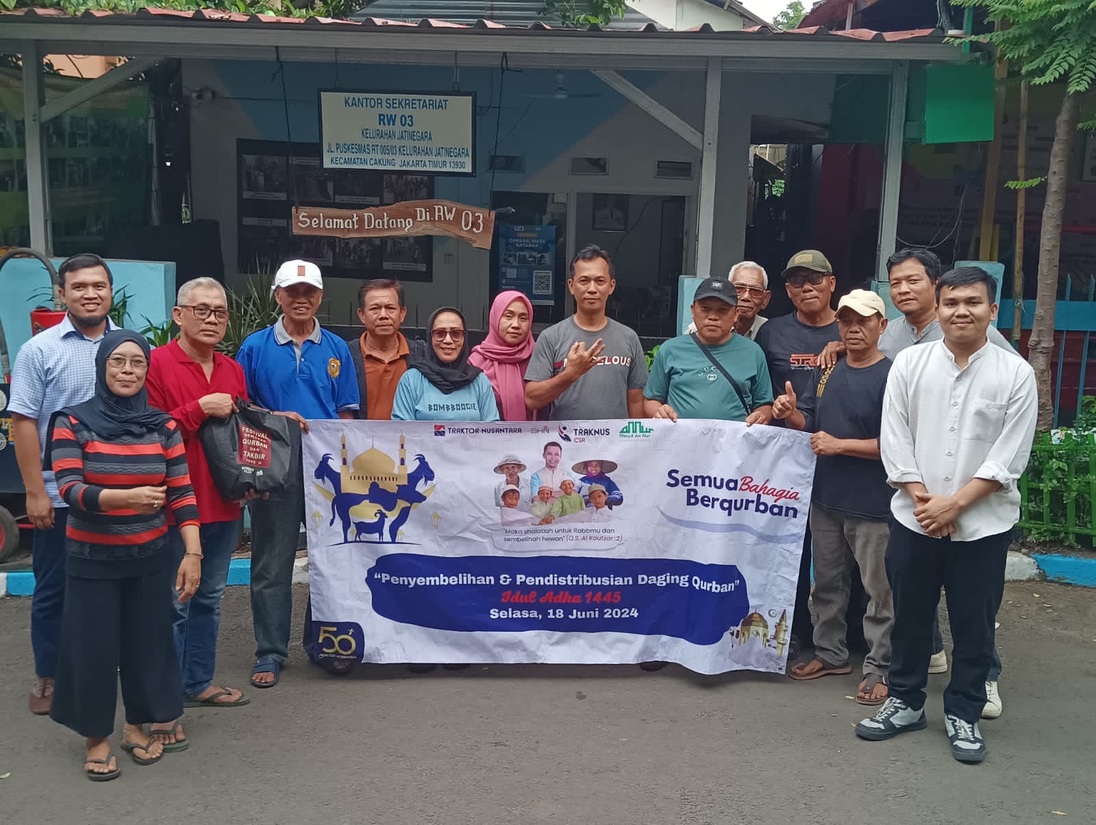 1. knews edisi w5 juni 2024 semua bahagia berqurban bersama traknus